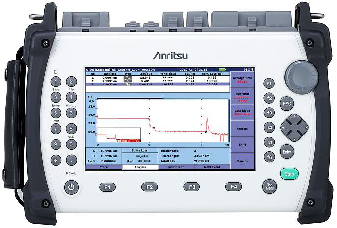 Рефлектометр оптический одномодовый Anritsu MT9083A2-073