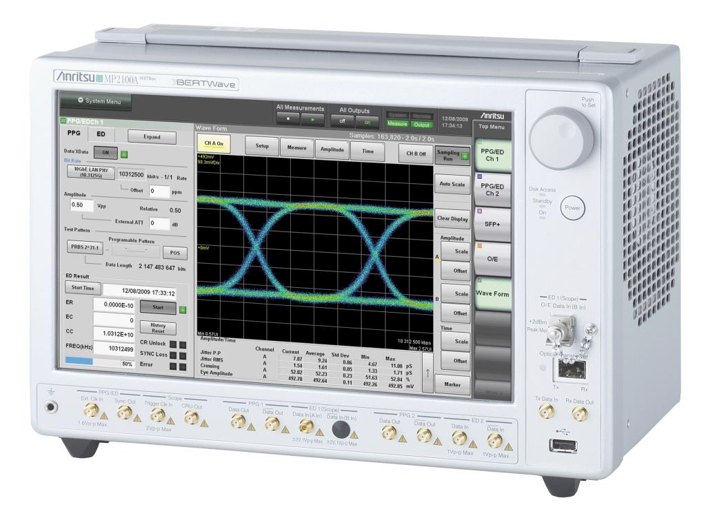 Анализатор BER, глазковых и импульсных диаграмм Anritsu MP2100A